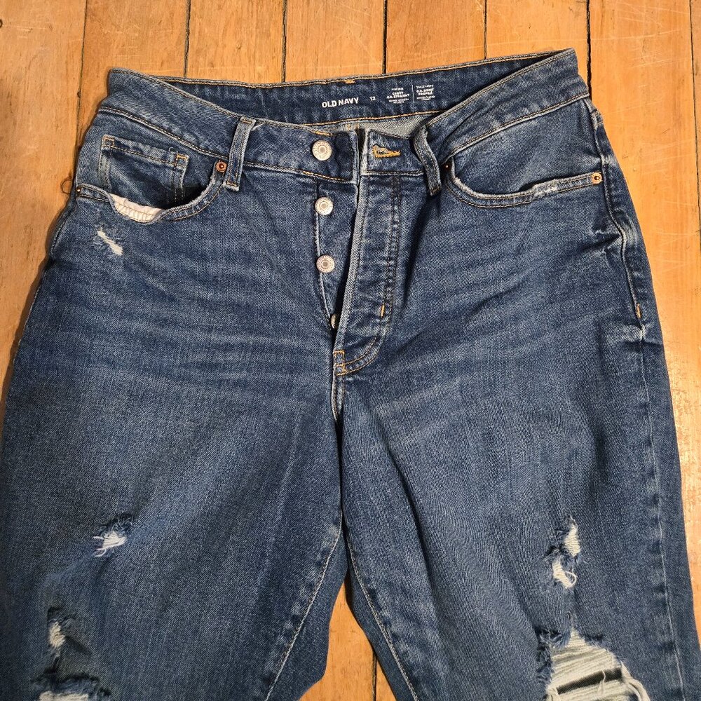 Old Navy Button Fly Jeans
